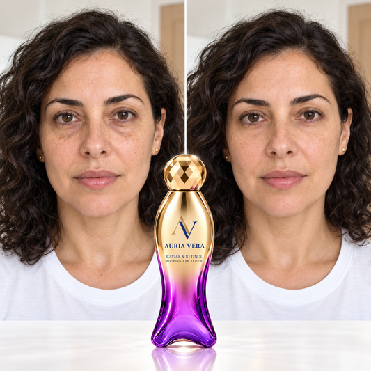Serum Anti Ojeras Caviar + Retinol - Aplicador 360º